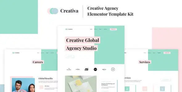 Creativa – Creative Agency Elementor Template Kit