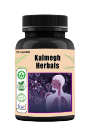 Kalmegh Herbal Capsules I Ancient Indian Herbs & Spices I 70 Capsules