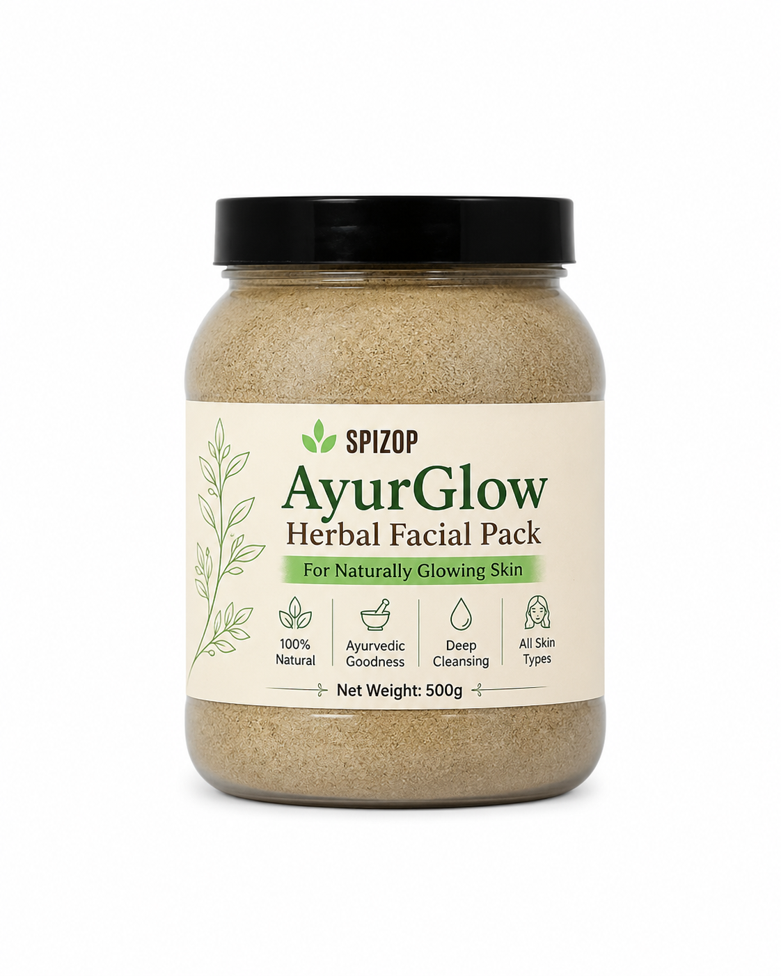 AyurGlow | Facial Pack | Ayurveda | 100% Natural