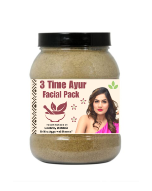 3 Times Ayur | Facial Pack | Ayurveda | 100% Natural